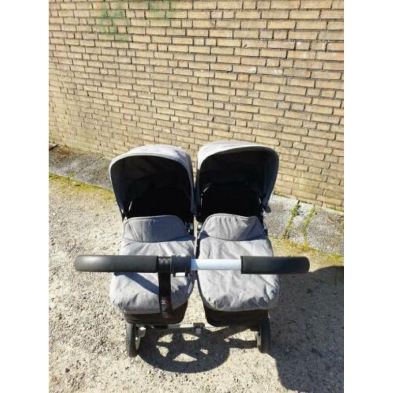 Buggaboo Donkey Twin inclusief uitbreidingen.