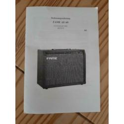 Versterker Fame acoustic AE 60