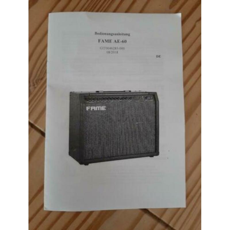 Versterker Fame acoustic AE 60