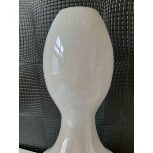 Luxe vaas met lichte parelmoer glans 37cm !