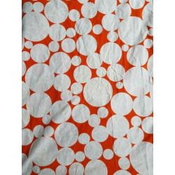 Lap retro stof polkadot stip uit grootmoeders kast