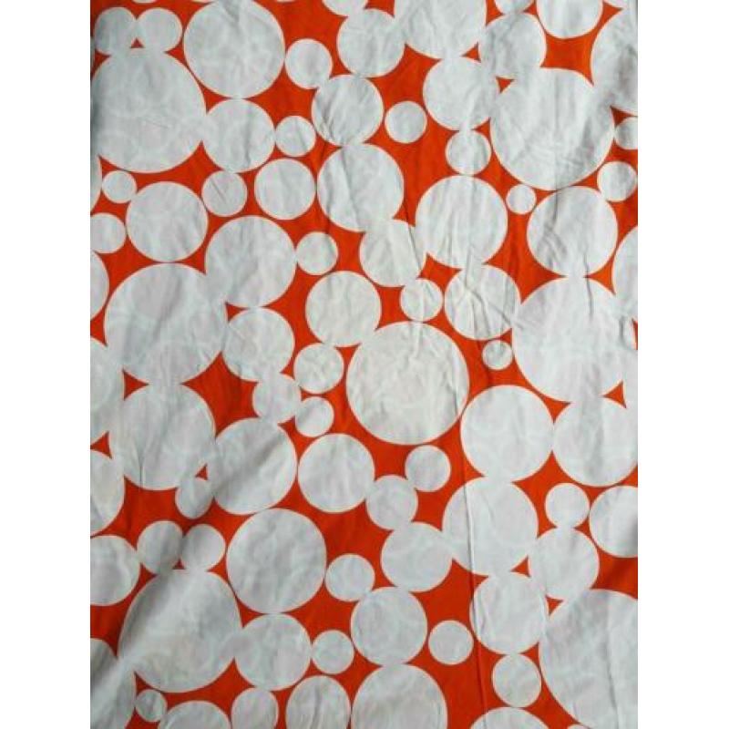 Lap retro stof polkadot stip uit grootmoeders kast