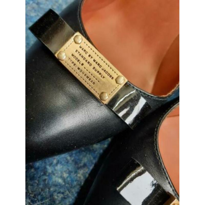 Marc Jacobs zwart leren chique pumps 41