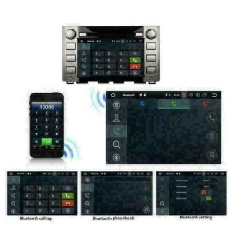 Toyota Tundra navigatie radio android 9.0 dab+ carplay wifi