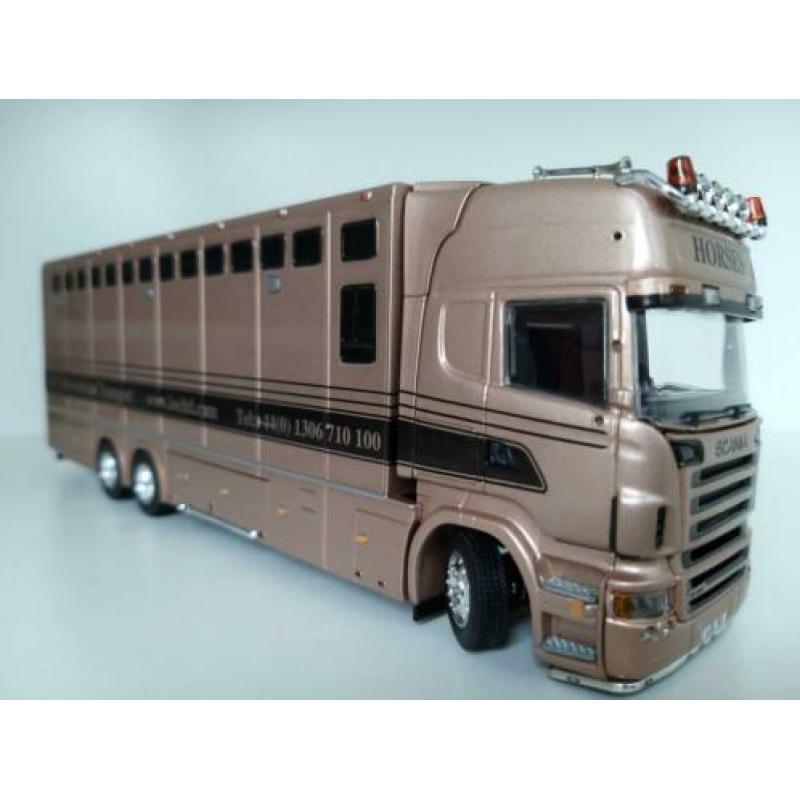 SCANIA R380 paardentruck "LOC Transport".