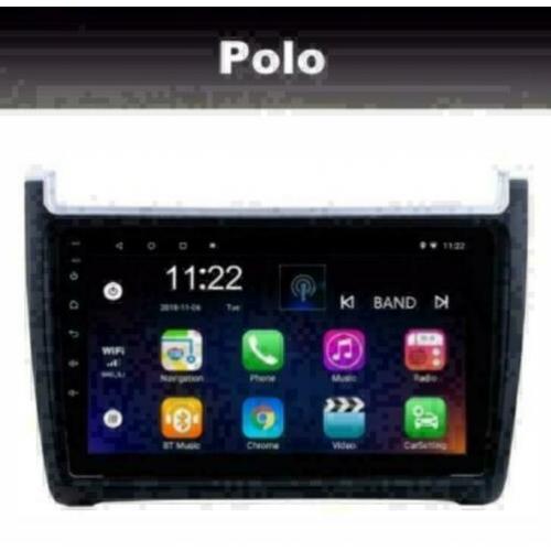 VW Polo bluemotion radio navigatie android 8.1 wifi dab 9''