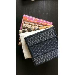 5 bijzondere en ongebruikte schrijf schriften / harde kaft
