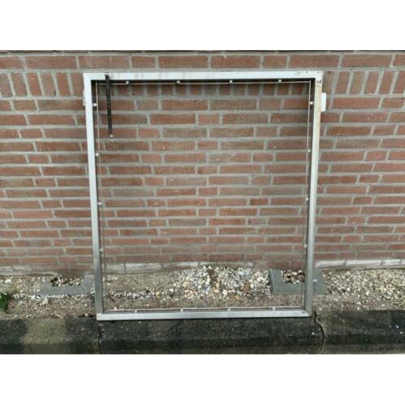 RVS Frame voor draaihekje / loopppoort