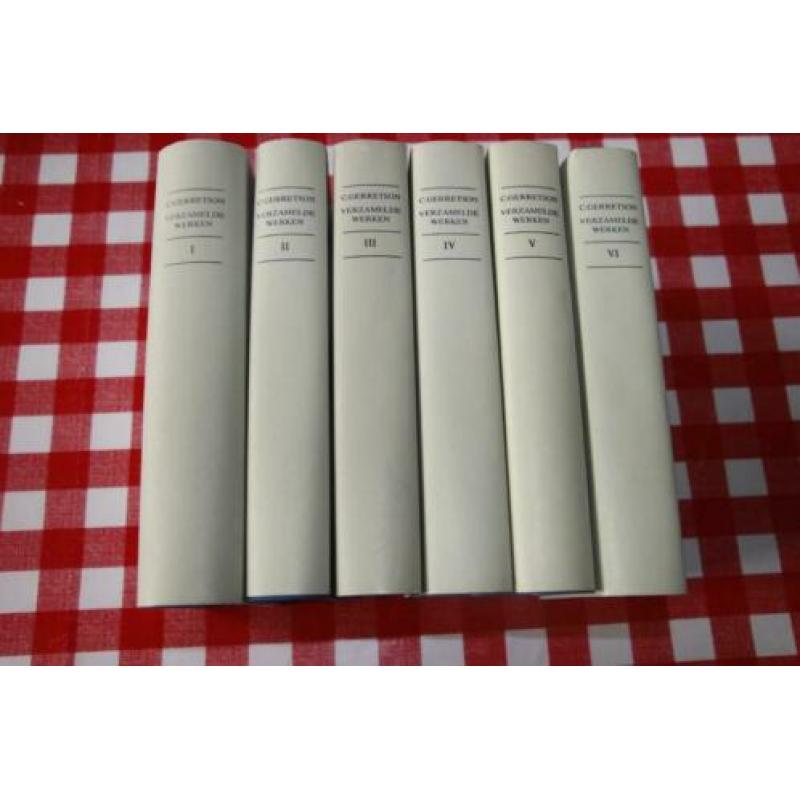 6 delen C Gerretson Verzamelde werken literatuur