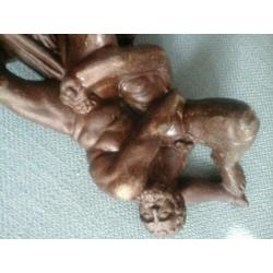 Bronzen erotisch beeld