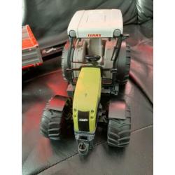 Speelgoed trekker CLAAS met aanhanger