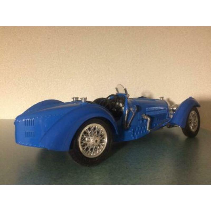 Trio modelauto 1:18 (Bugatti Type 59 en EB 110 + Ferrari TR)