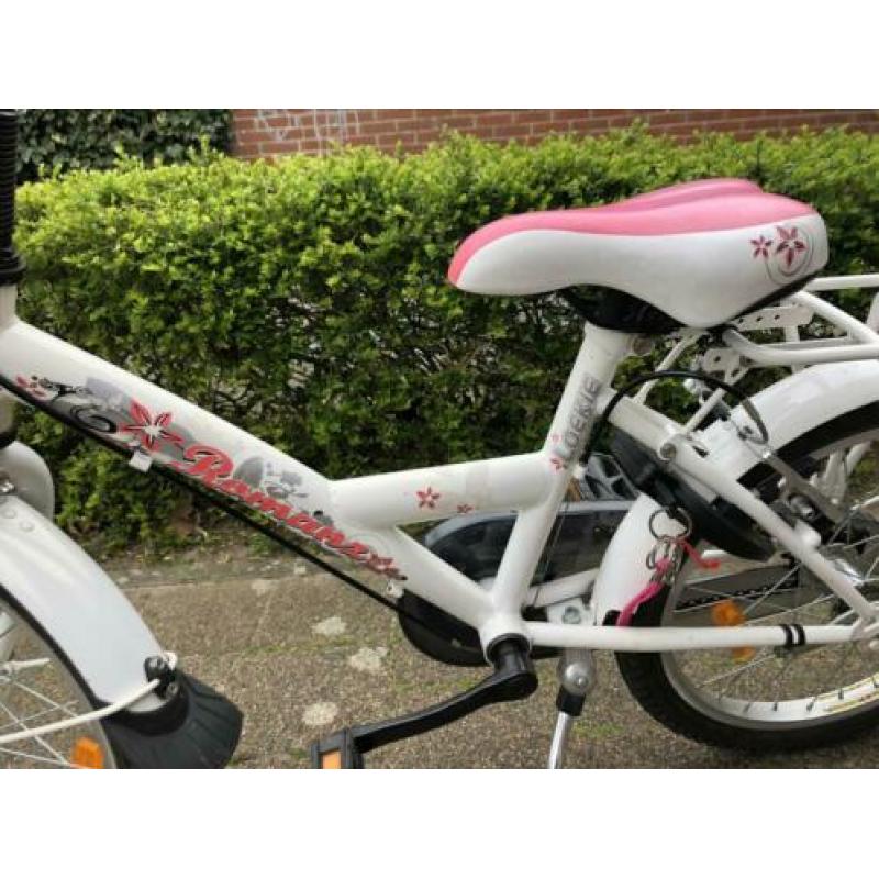 Meisjesfiets 18inch Loekie