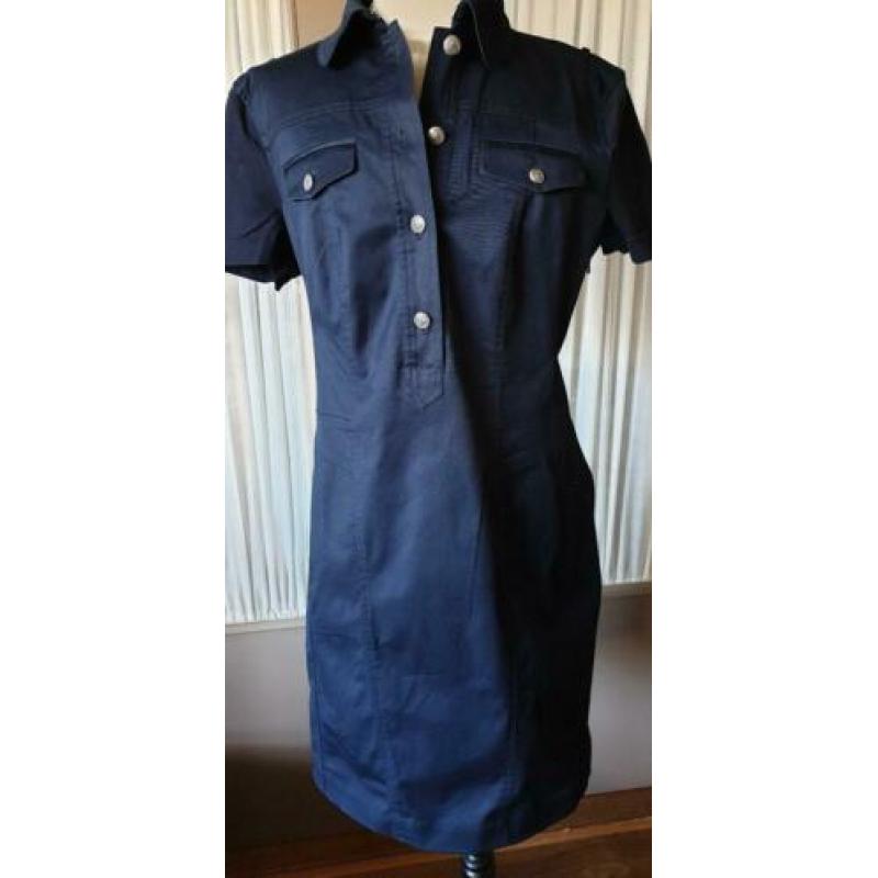 Donkerblauwe Strenesse bleu polojurk maat 42