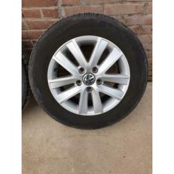 Set originele VW Caddy velgen