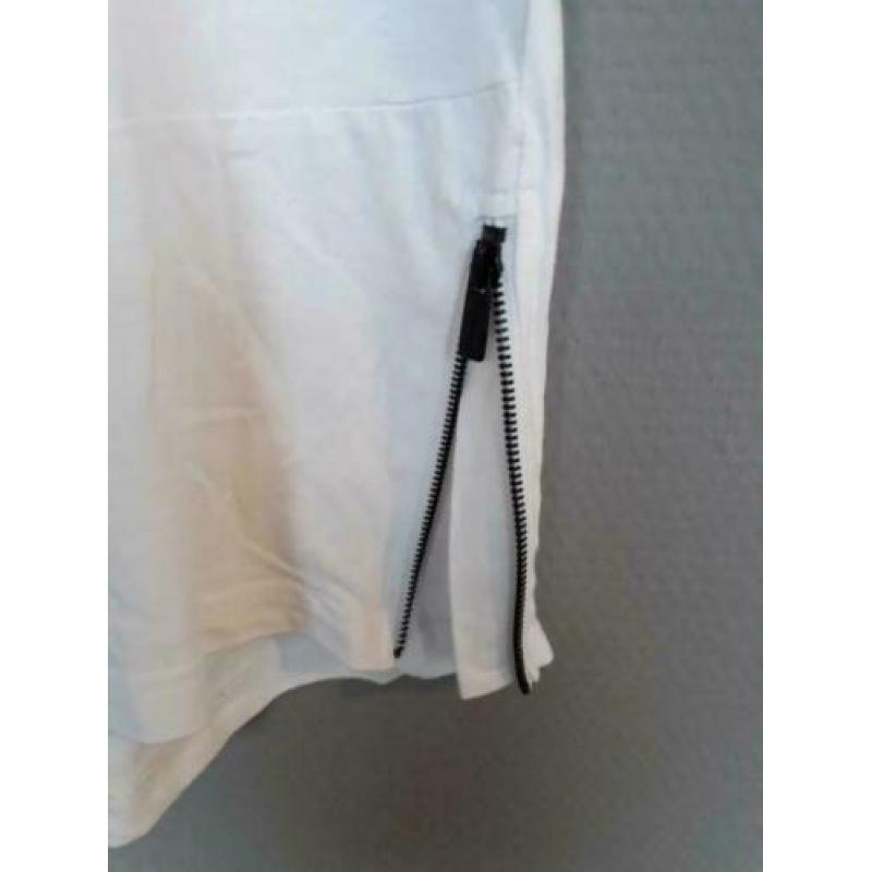 Wit shirt met ritsen Chapter Young - 170/176