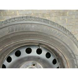 4 banden met velgen VW up