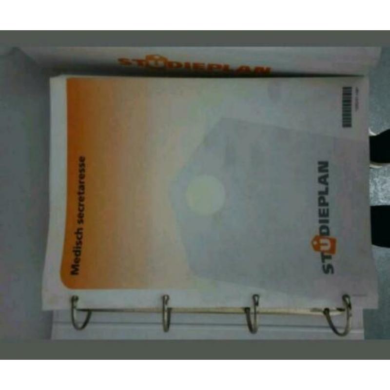 Studieplan mappen medische secretaresse
