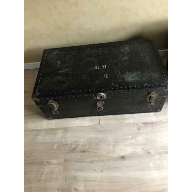 Brocante wasrek/ handdoekrek / keuken