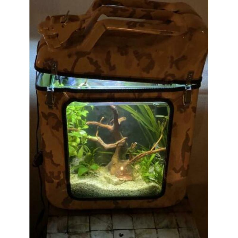 Luxe aquarium | LEGER tank | Incl. Toebehoren