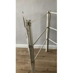 Brocante wasrek/ handdoekrek / keuken