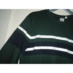 Refill Shoeby Leuke Groen Trui Shirt maat S-M ZGAN