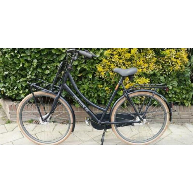 Cortina U4 Damesfiets.3 versn.Rollerbr.28 inch.Frame 61cm.