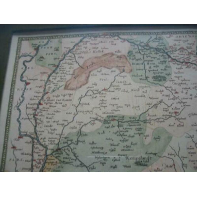 Oude Fizer ed landkaart Brabantica Germaniae inferio