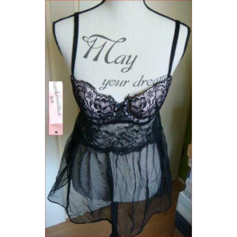 HUNKEMÖLLER slipdress + brazilian slip M (36/38)