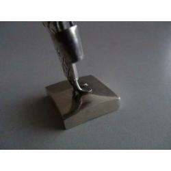 Miniatuur zilver AR11 vrouw emmers zilveren miniaturen