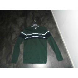 Refill Shoeby Leuke Groen Trui Shirt maat S-M ZGAN