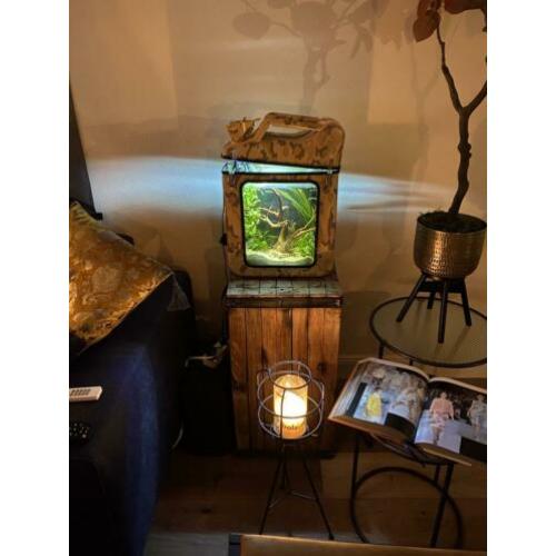 Luxe aquarium | LEGER tank | Incl. Toebehoren
