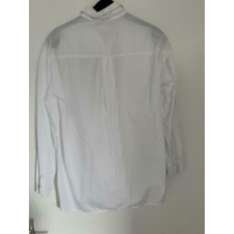 Witte blouse met applicaties van Meis&Mint