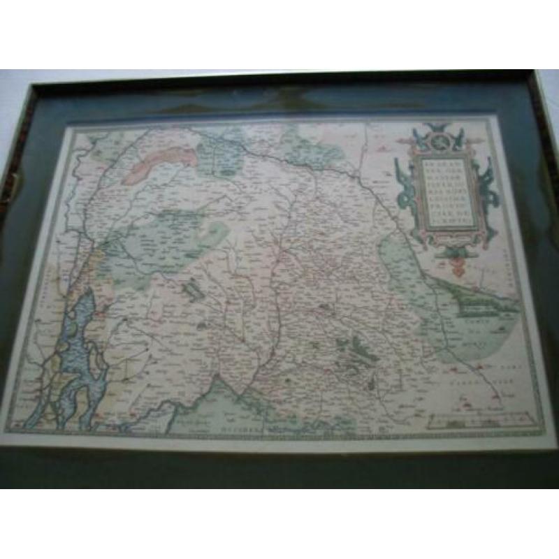 Oude Fizer ed landkaart Brabantica Germaniae inferio