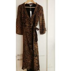 Ganni wrap dress jurk nieuw maat 36