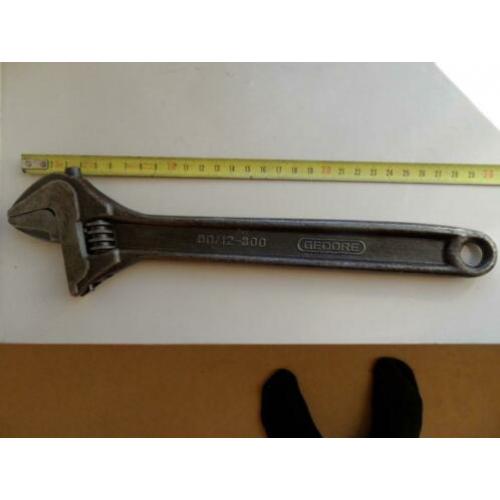 Gedore 60-12 300 verstelbare moersleutel bahco 12 inch