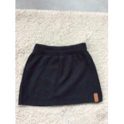 Maat 134/140 KIDDO GIRLS gebreid rokje donker blauw