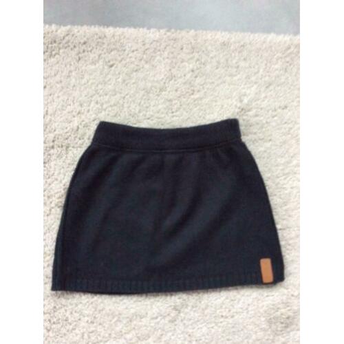 Maat 134/140 KIDDO GIRLS gebreid rokje donker blauw