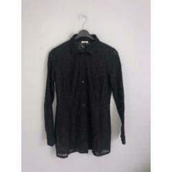 Intimisimi kanten vestje top blouse zwart M