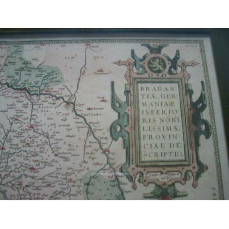 Oude Fizer ed landkaart Brabantica Germaniae inferio