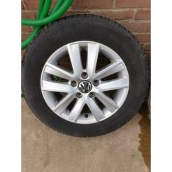 Set originele VW Caddy velgen
