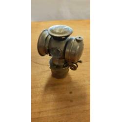 ouderwetse fietslamp jaren 1900 C.M.HALL KENOSHA.WIS.USA CO