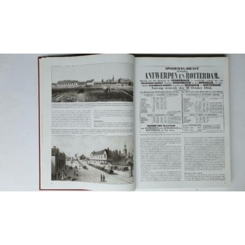 Roosendaal spoorwegknooppunt 1854 - 1996 M. Broos gesigneerd