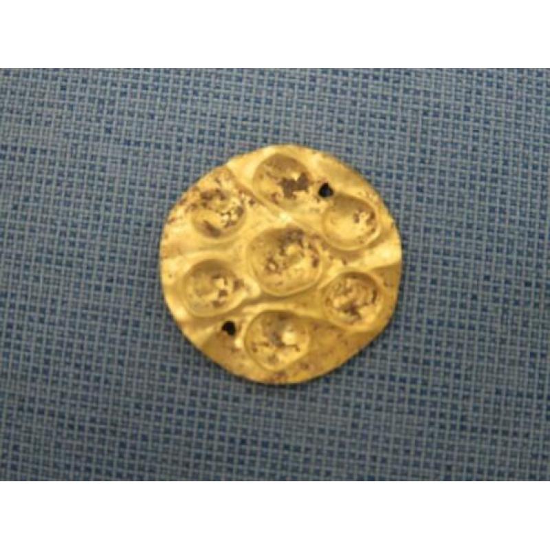 Keltisch gouden sierplaatje / geld lamel ca. 2300 jaar oud b