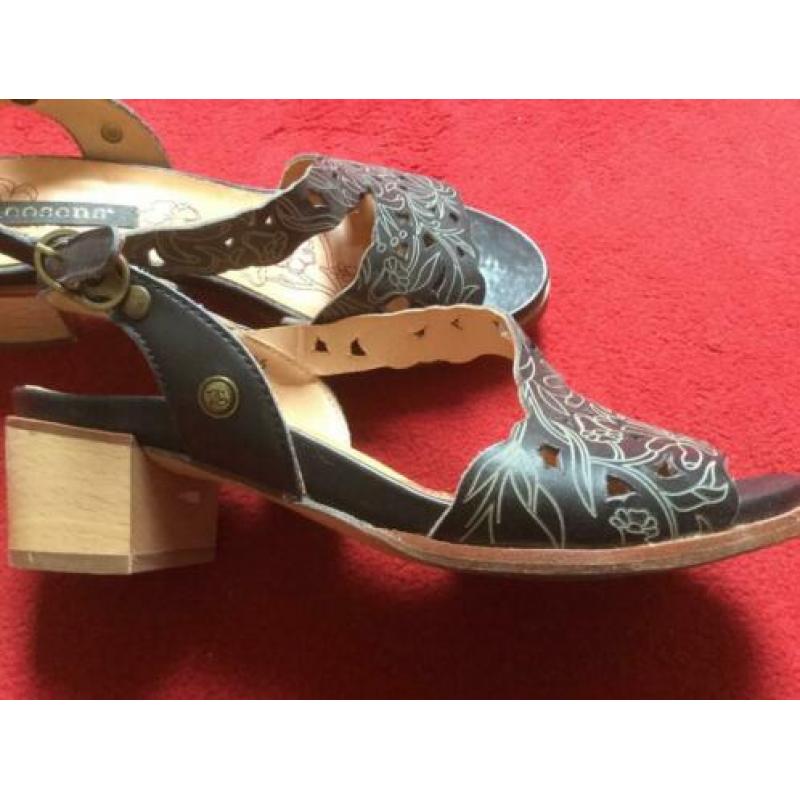 Leren dames sandalen Mt 36