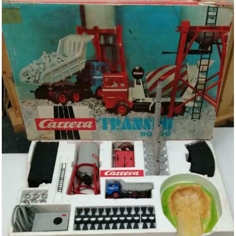Carrera Transpo complete set met Vrachtwagen, Silo en Trafo
