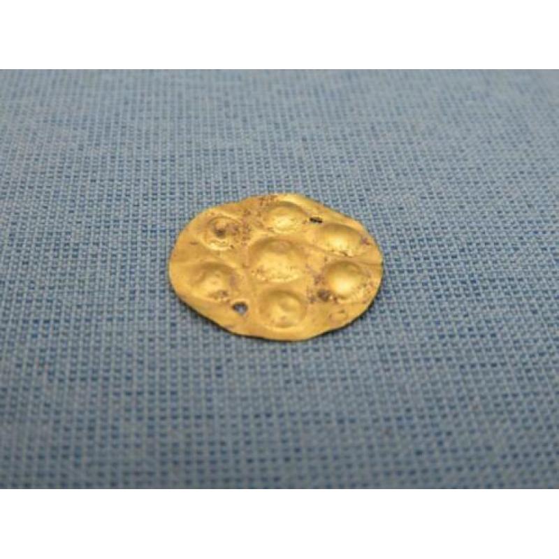 Keltisch gouden sierplaatje / geld lamel ca. 2300 jaar oud b