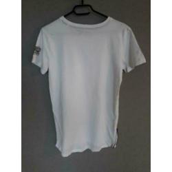 Wit shirt met ritsen Chapter Young - 170/176