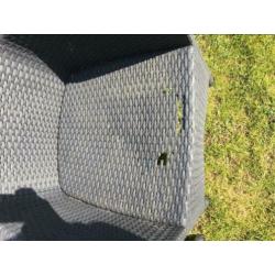 Tuintafel met stoelen
