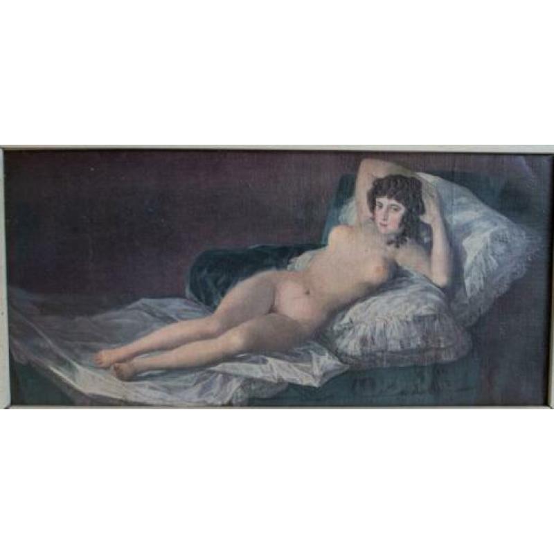 La maja desnuda naar Francisco Goya